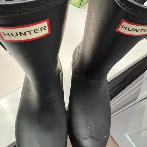 Hunter Black Rain Boots